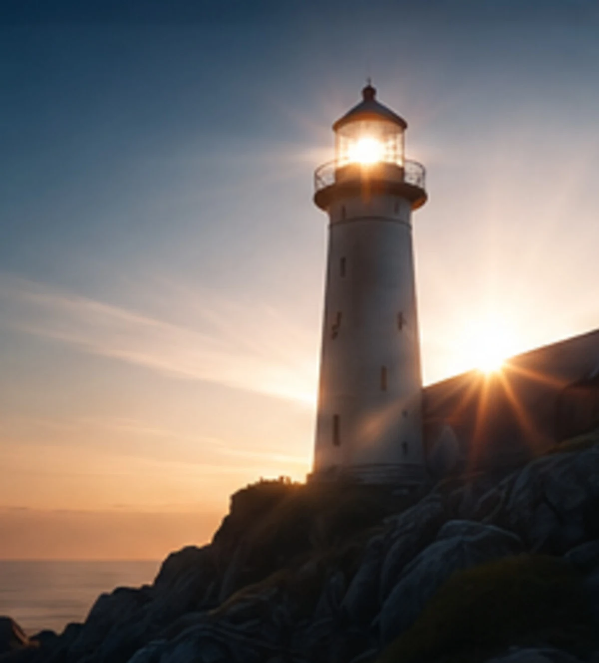 Lighthouse representing accountable direction